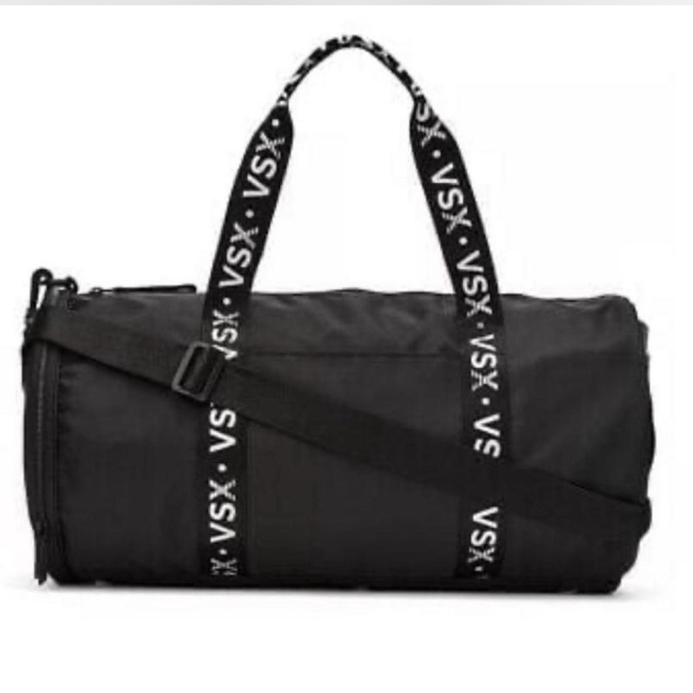 VSX Black Duffel with Branded Straps